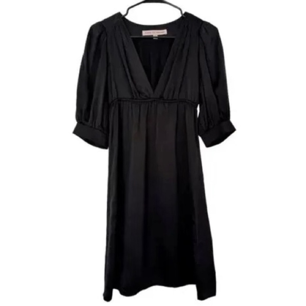 Amanda Uprichard Black Silk Dress